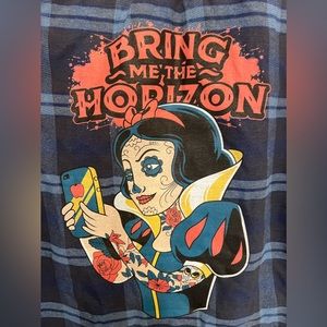 🖤 CLOSET CLEAR OUT 🖤 Bring Me The Horizon Graphic Flannel 100% Cotton